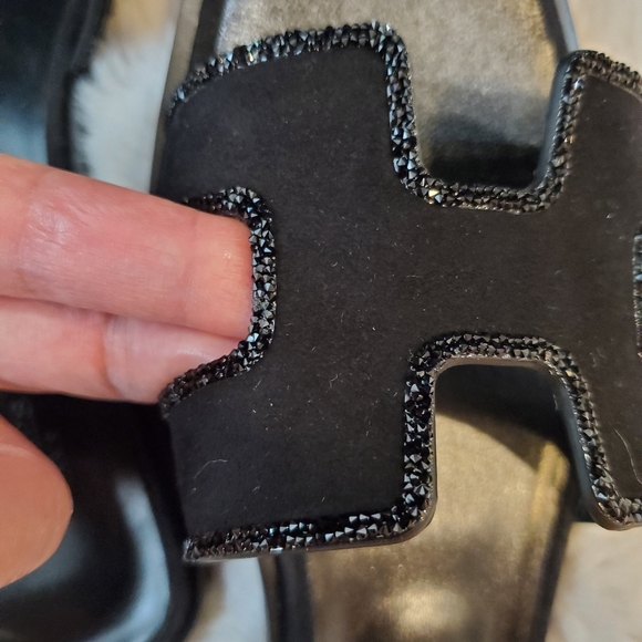 💕SOLD💕Hermes Orans: Suede Goatskin w/ Crystals - Picture 7 of 7